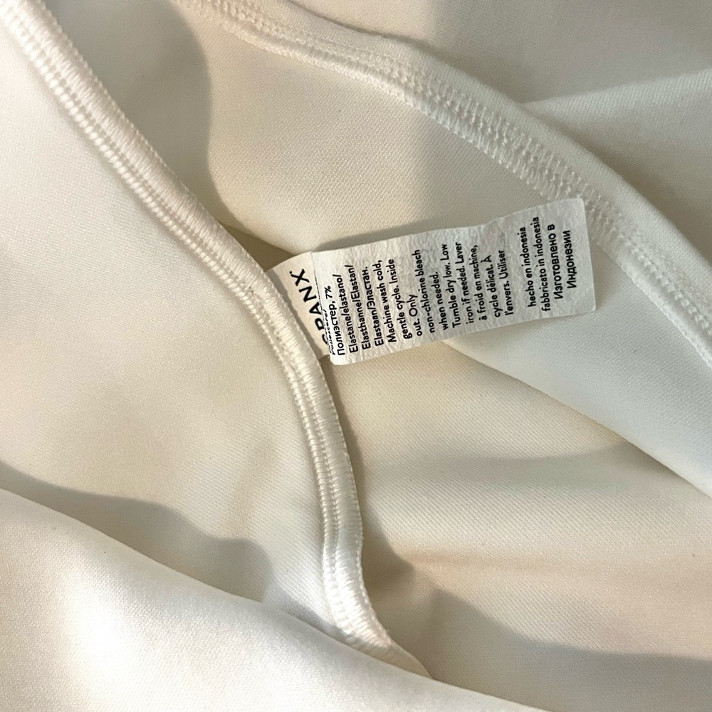 SPANX White Sleeveless Tank Top - Picture 3 of 4